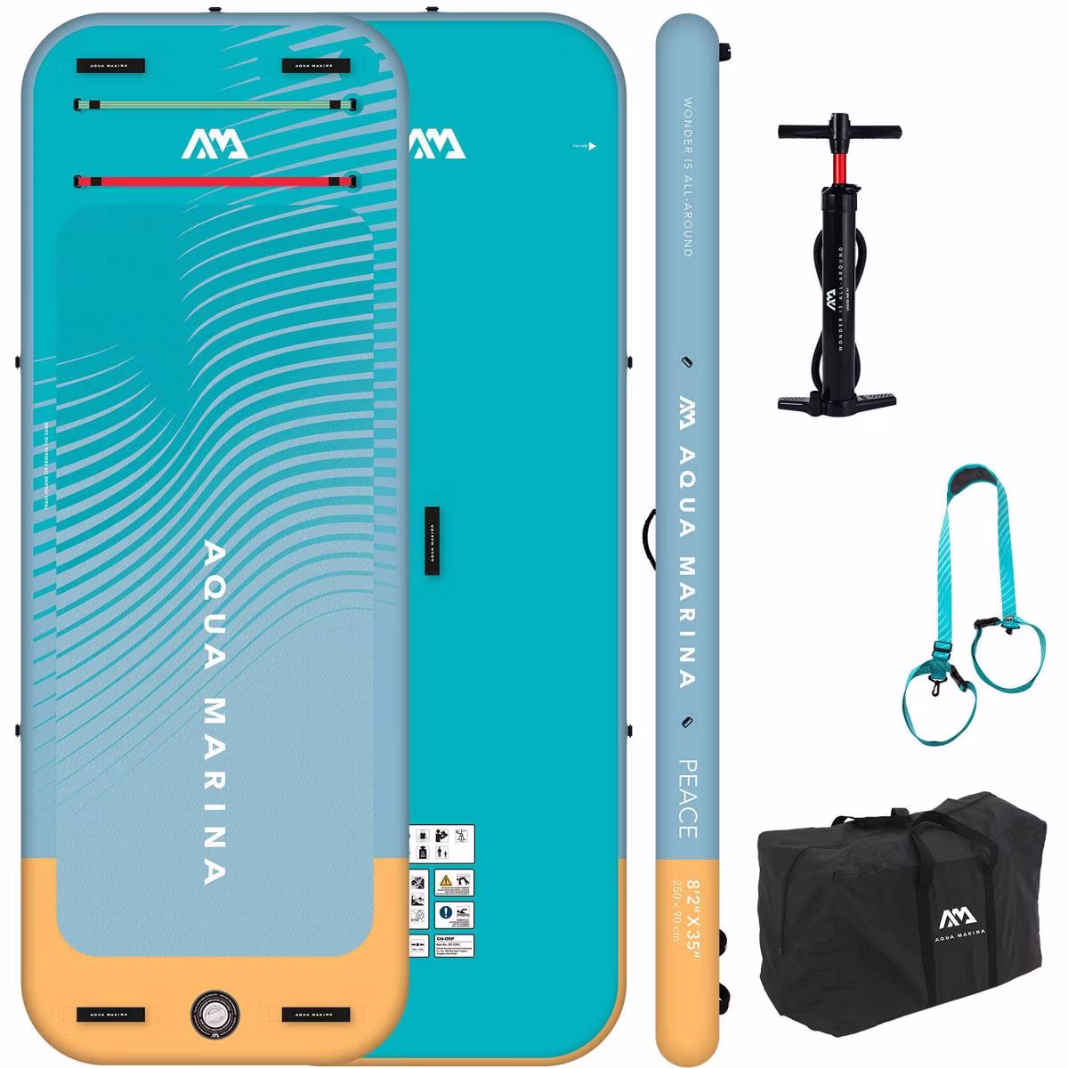 SUP Daska - Platforma PEACE 8'2" by Aqua Marina