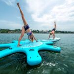 SUP Platforma Yoga Dock na napuhavanje by Aqua Marina