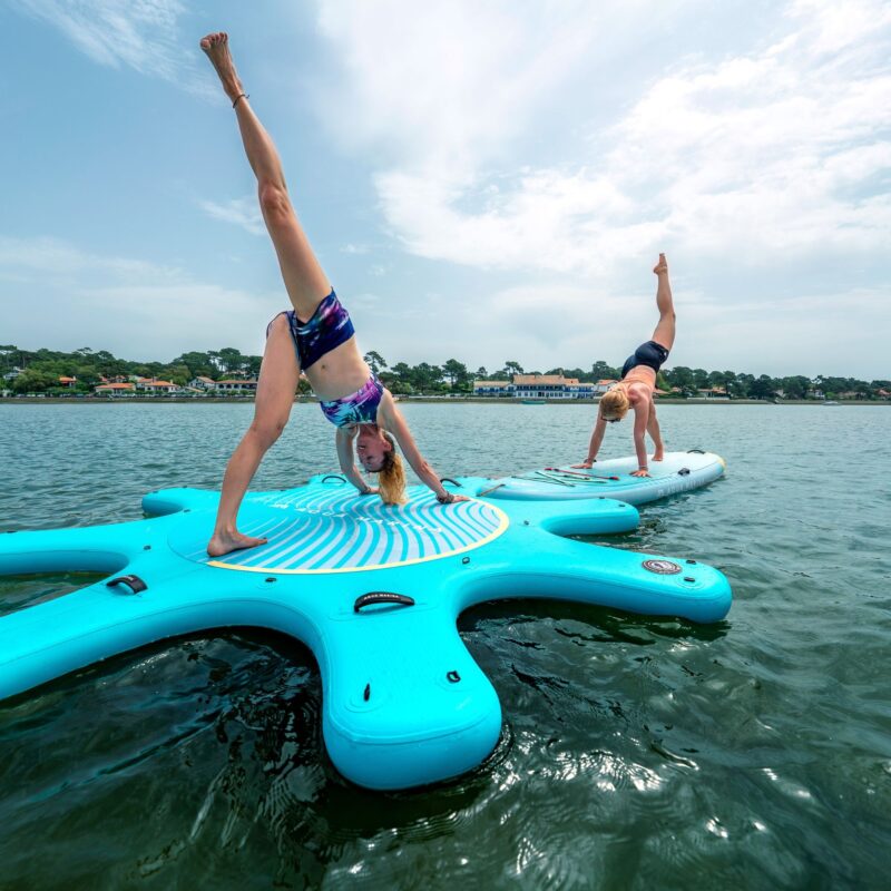 SUP Platforma Yoga Dock na napuhavanje by Aqua Marina
