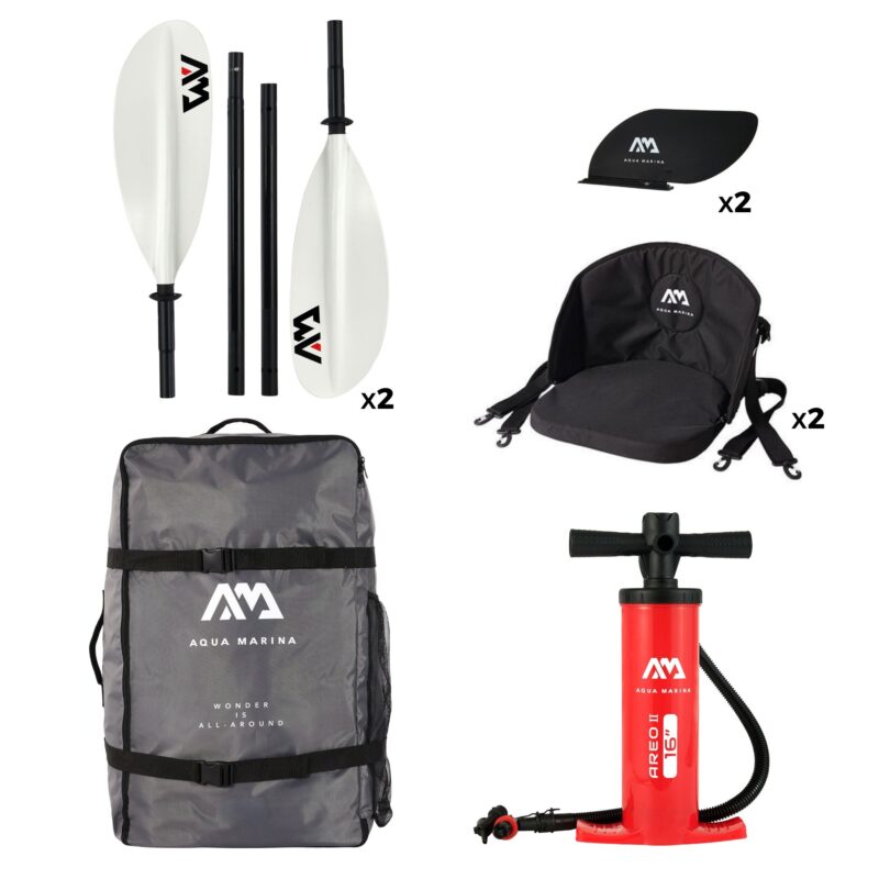 Kajak na napuhavanje Aqua Marina MEMBA 390 za 2 osobe