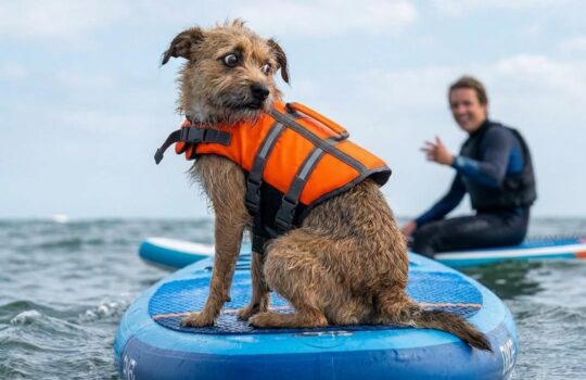 Sigurno veslanje s kućnim ljubimcem