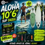 SUP daska ALOHA 10’6”