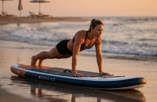 Trening snage koji pomaže stabilnosti na dasci
