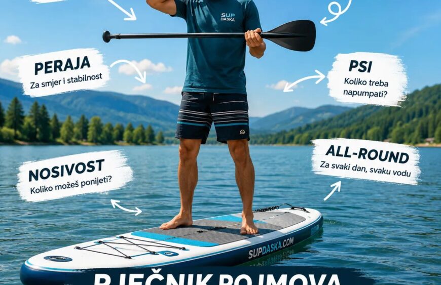 Rječnik pojmova za SUP početnike bez ometanja